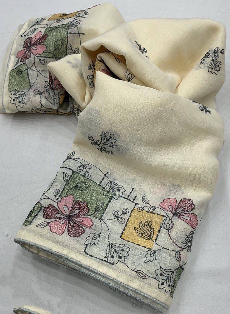 Women's Floral Embroidered Dupatta Women's Floral Embroidered Dupatta